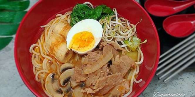Cara Membuat Mie Ramen Rumahan, Menu Buka Puasa Hari Ini