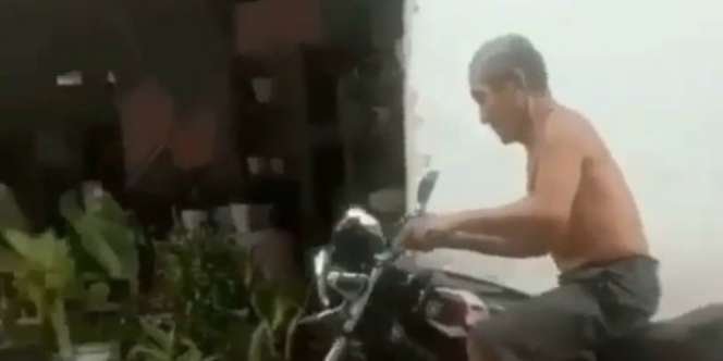 Nggak Ada Matinya! Lihat Gaya Si Kakek Nyeting RX King