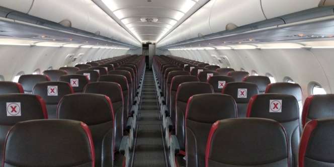 Lion Air Terapkan Jaga Jarak di Kabin Pesawat, Ada Model Zig Zag!