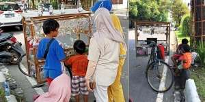 Potret Pilu 2 Bocah di Klaten Keliling Jual Ikan Hias Demi Pengobatan Ibu