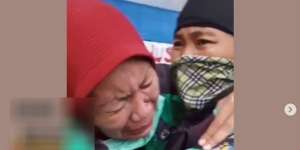 Tangis Ibu Driver Ojol, Tak Bisa Beri Makan 4 Anak
