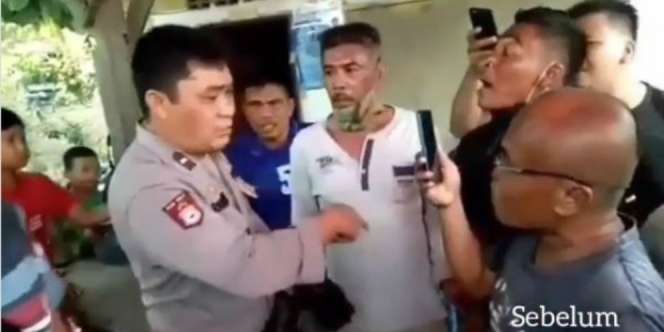 Preman Garang dan Maki Polisi, Ujungnya Minta Maaf