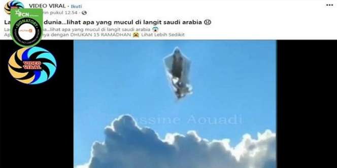 Viral Video Makhluk Aneh di Langit Arab Saudi, Ini Fakta Sebenarnya