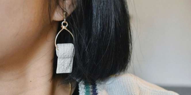 Anting Tisu Toilet Karya Anak Bangsa Laris Manis di Amerika
