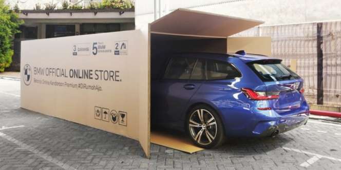 BMW Jual Mobil Online, Netizen Sibuk Bahas Kardus Pembungkusnya