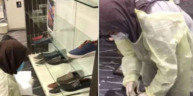 Mall yang Dipenuhi Barang Dagangan Berjamur Kembali Beroperasi