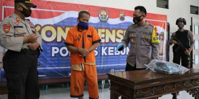 Buron 6 Tahun, Pembunuh Ketua RT Tertangkap Saat Mudik