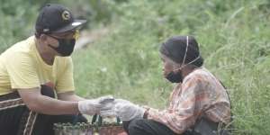 Donasi Bagi Pedagang Keliling, Bantuan Bekal Hidup untuk 2 Minggu