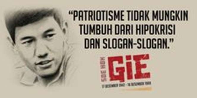 35 Kata-Kata Bijak Soe Hok Gie, Simbol Semangat Perjuangan Mahasiswa