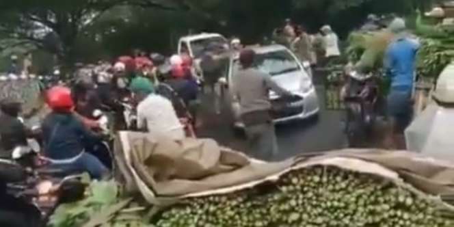 Viral Petani Bagikan Sayuran Gratis ke Pengguna Jalan di Malang, Cek Faktanya
