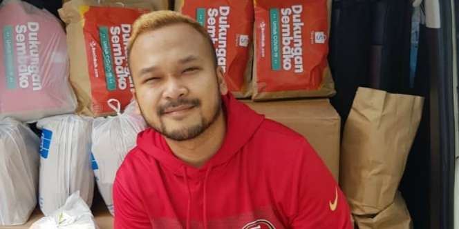 Kisah Miris Yuda Fajrin Bagikan Sembako untuk Korban Pandemi Covid-19