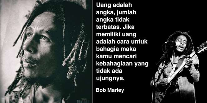 85 Kata-Kata Bijak dan Romantis Bob Marley untuk Status Whatsapp & Instagram