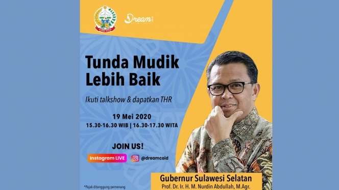 Ngobrol Bareng Gubernur Sulsel Bisa Dapat THR, Ini Buktinya!