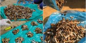 Yack! 2 Jam Bersihkan Jalanan Temukan 4500 Puntung Rokok dan 202 Kg Sampah