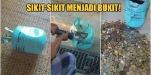 5 Tahun Menabung di Celengan Tabung Gas, Pas Dibongkar Mengejutkan