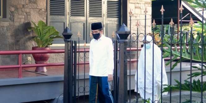 Jokowi Pastikan Kesiapan Masjid Komplek Istana Sambut New Normal