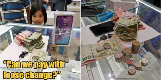 Viral Gadis Cilik Pecahkan Celengan Demi Beli Ponsel Untuk Belajar Online