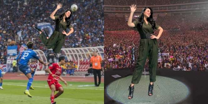 Kumpulan Kreasi Usil Netizen Edit Foto Raisa di GBK, Ngakak Abis!