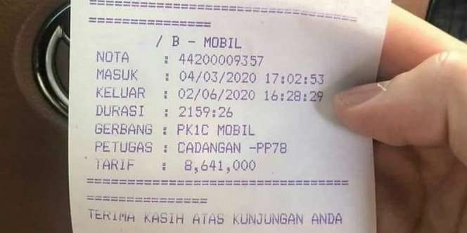 Mobil Kejebak di Mal Saat PSBB, Tarif Parkirnya Bikin Tercengang, Seharga Motor!