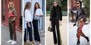 3 Inspirasi Gaya Padu Padan Side Stripe Pants