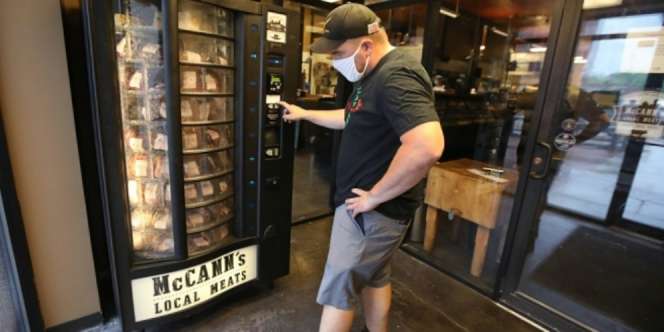 Laris Manis, Penjualan Daging Mentah di Vending Machine Saat Pandemi