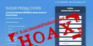 Program Perawatan Mobil Suzuki Gratis Hoaks, Jangan Tertipu!