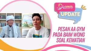 Aa Gym Minta Baim Wong Siapkan Kain Kafan & Batu Nisan