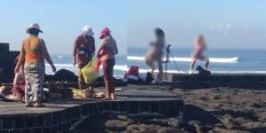 Viral Influencer Bule Squat Sambil Berbikini Dekat Warga Bali Sedang Ibadah
