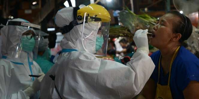 701 Pedagang Pasar Tradisional Positif Covid-19, 32 Meninggal