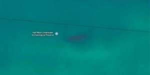 Objek Kapal Karam Tertangkap Kamera Google Maps di Sukabumi