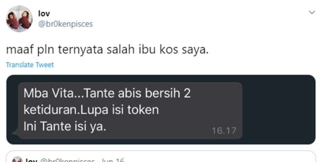 Kadung Protes ke PLN Gegara Listrik Mati 2 Jam, Ternyata Ibu Kos Lupa Isi Token