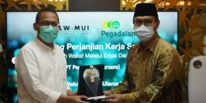 Perluas Bisnis Syariah, Pegadaian Gandeng Lembaga Wakaf MUI