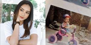 Heboh Foto Anya Geraldine Saat Bocah, Dipuji Bibit Unggul Sejak Kecil!
