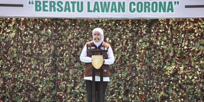 19 Anak Buah Gubernur Jatim Positif Covid-19