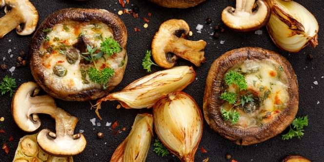 Tak Ada Enoki, Coba Masak Jamur Portobello Isi Keju Meleleh