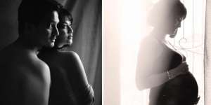 Hamil Tua, Vanessa Angel Pamer Foto Topless Bareng Suami