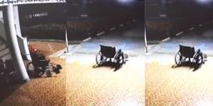 Video Horor, Kamera CCTV Rekam Kursi Roda di Rumah Sakit Gerak Sendiri