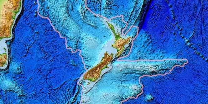Begini Bentuk Peta Benua ke-8 di Tenggara Indonesia
