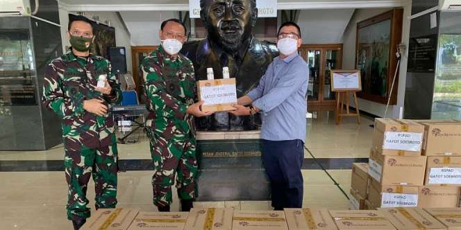 Racikan Sang Komisaris, Sido Muncul Sumbang Kapsul JSH ke RSPAD Gatot Subroto