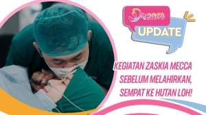 Kegiatan Zaskia Mecca Sebelum Melahirkan, Sempat ke Hutan Loh!