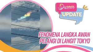 Masya Allah, Indahnya Fenomena Langka Awan Pelangi di Tokyo