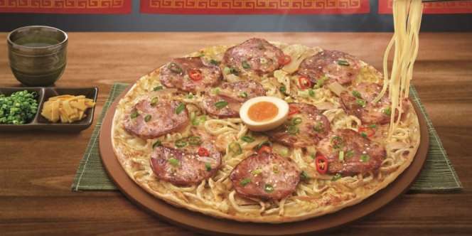 Ramen Pizza, Menu Baru yang Bikin Heboh di Taiwan