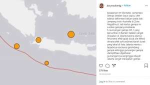 Fakta Rentetan Gempa 7 Juli 2020 di Tiga Provinsi