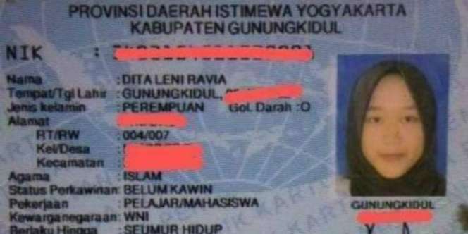 Dita Leni Ravia, Gadis Gunung Kidul yang Namanya Viral