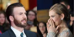 Heboh Aktris Lily James Kepergok ke Hotel Bersama Chris Evans Captain America