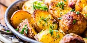Bikin Camilan Kentang Panggang Nikmat Kaya Bumbu