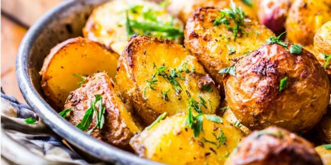 Bikin Camilan Kentang Panggang Nikmat Kaya Bumbu