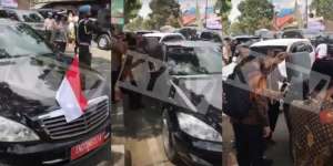 Viral Video Mobil Wapres Ma'ruf Amin Diisi BBM dari Jeriken di Tengah Jalan