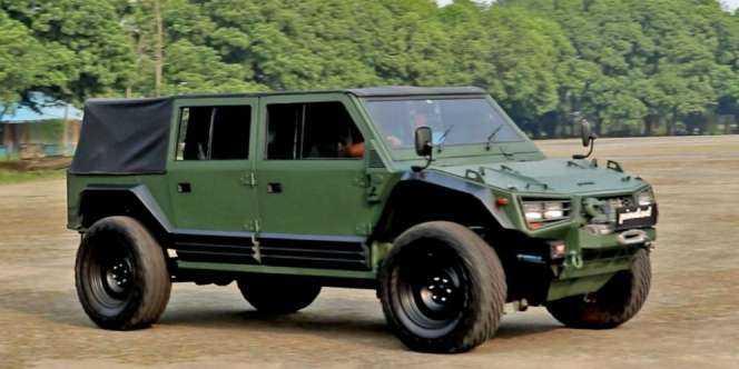 Ini Spesifikasi dan Harga Maung, Mobil Perang Pindad yang Bikin Prabowo Kepincut