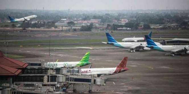 Penumpang Sepi, 102 Pesawat di Bandara Soekarno Hatta Mangkrak